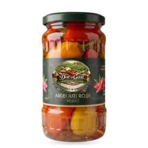 ARDEI IUȚI ROȘII 350g COMANDA MINIMA 6 bucati din gama DOR SI GUST!